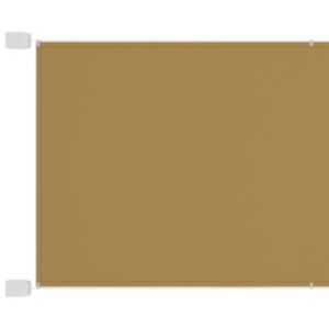 Pood24 vertikaalne varikatus, beež, 60 x 600 cm, Oxfordi kangas
