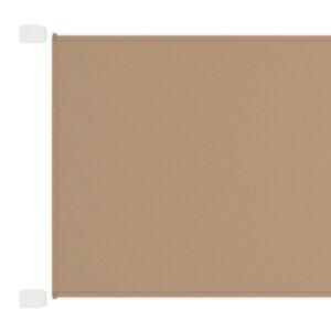 Вертикальный балдахин Pood24 из коричневой ткани Оксфорд 60x270 см