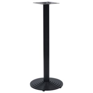 Pood24 bistroolaua jalg, must, Ø 43 x 107 cm, malm