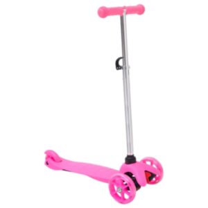Pood24 3-rattaline laste tõukeratas reguleeritava käepidemega, roosa
