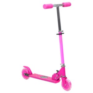 Pood24 2-rattaline laste tõukeratas reguleeritava käepidemega, roosa