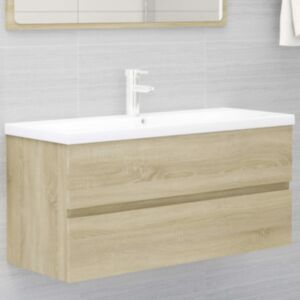 Pood24 valamukapp, Sonoma tamm, 100 x 38,5 x 45 cm puitlaastplaat