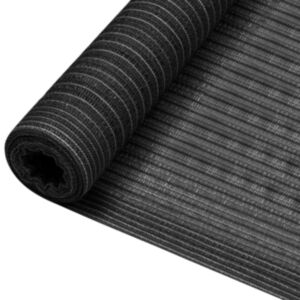 Pood24 privaatsusvõrk, antratsiit, 1 x 10 m, HDPE 150 g/m²