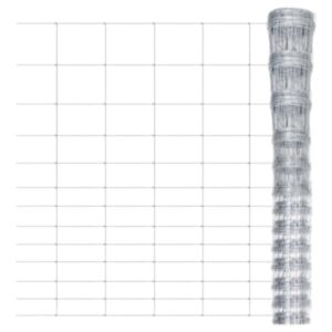 Забор POOD24, оцинкованная сталь, 50 x 1,25 м, серебристый