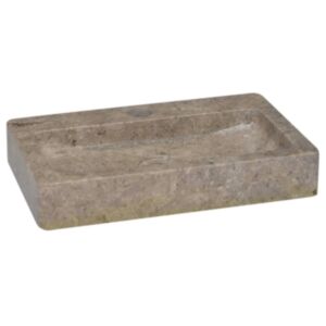 Pood24 valamu, hall, 38x24x6,5 cm, marmor