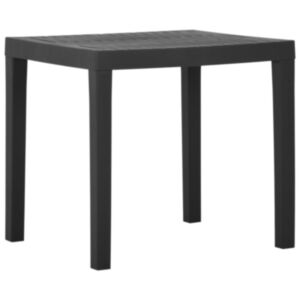 Садовый стол POOD24, серый, 79 x 65 x 72 см, пластик