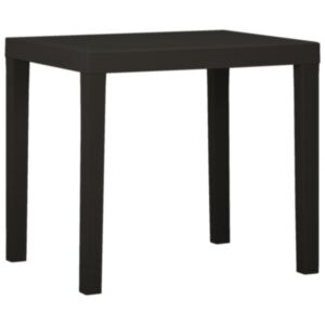 Садовый стол POOD24, антрацит, 79 x 65 x 72 см, пластик