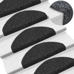 Pood24 isekleepuv trepivaip, 5 tk, must, 65 x 21 x 4 cm, aastehnika