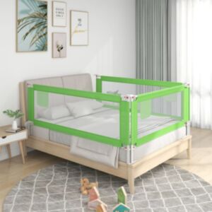 Pood24 voodipiire väikelapse voodile, roheline, 100 x 25 cm, kangas