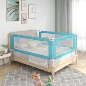 Pood24 voodipiire väikelapse voodile, sinine, 90 x 25 cm, kangas