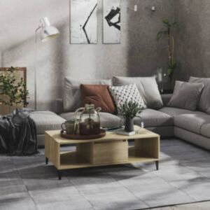 Pood24 kohvilaud, Sonoma tamm 103,5x60x35 cm puitlaastplaat