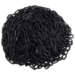 Pood24 hoiatuskett, must, plast, 100 m, Ø4 mm