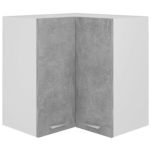 Pood24 seina nurgakapp, betoonhall, 57 x 57 x 60 cm puitlaastplaat