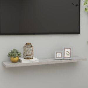 Pood24 seinariiul, betoonhall, 120 x 23,5 x 3,8 cm MDF