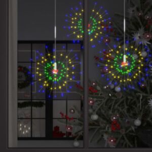Pood24 õue ilutulestiku jõulutuled, värviline, 50 cm, 140 LEDi