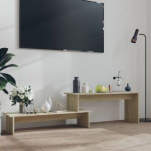 Pood24 telerialus, Sonoma tamm, 180x30x43 cm, puitlaastplaat