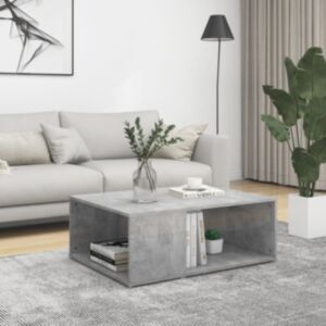 Pood24 kohvilaud, betoonhall, 90 x 67 x 33 cm, puitlaastplaat