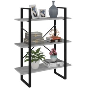POOD24 книжный шкаф, серый бетон, ДСП 80 x 30 x 105 см