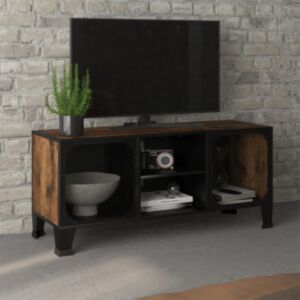 Pood24 TV-kapp, maapruun, 105x36x47 cm, metall ja MDF