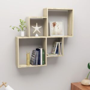 Pood24 seinariiul, Sonoma tamm, 80 x 15 x 78,5 cm, puitlaastplaat