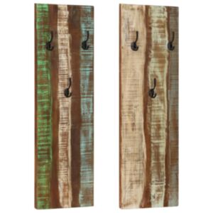 Pood24 seinanagid 2 tk, 36 x 3 x 110 cm, taastatud puit