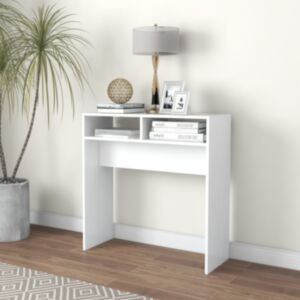 Pood24 konsoollaud, valge, 78 x 30 x 80 cm, puitlaastplaat