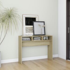 Pood24 konsoollaud, Sonoma tamm 105 x 30 x 80 cm, puitlaastplaat