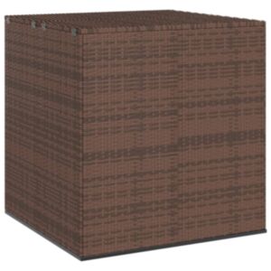 Pood24 aia hoiukast, PE rotang, 100x97,5x104 cm, pruun