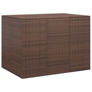 Pood24 aia hoiukast, PE rotang, 145x100x103 cm, pruun