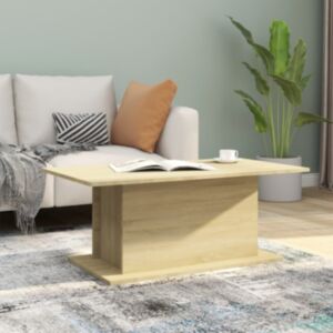 Pood24 kohvilaud, Sonoma tamm, 102 x 55,5 x 40 cm, puitlaastplaat