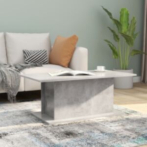 Pood24 kohvilaud, betoonhall, 102 x 55,5 x 40 cm, puitlaastplaat