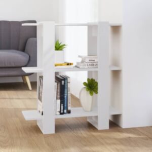Книжный шкаф/разделитель POOD24, белый, 80x30x87 см