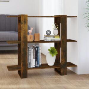 Pood24 книжная полка/перегородка, дымчатый дуб, 100x30x87 см