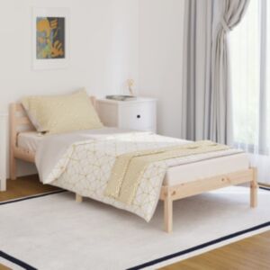 810415 Pood24 Bed Frame Solid Wood Pine 90x200 cm
