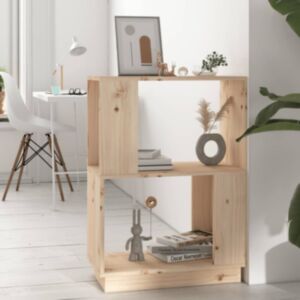 Книжная полка/разделитель комнаты Pood24, 51x25x70 см, массив сосны