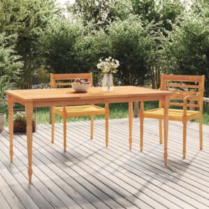 Pood24 Batavia laud, 150 x 90 x 75 cm, tiikpuu