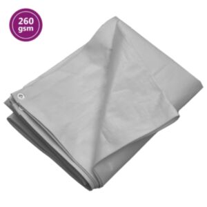 Pood24 подарок, 260 г/м² 3x4 м, серый, HDPE