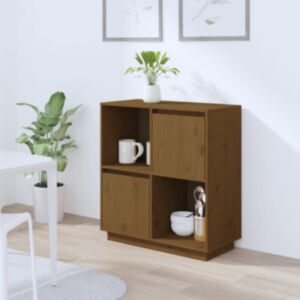 Буфет Pood24, медово-коричневый, 74 x 35 x 80 см, массив сосны