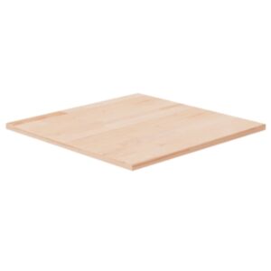 Pood24 ruudukujuline lauaplaat, 50x50x1,5 cm, töötlemata tammepuit
