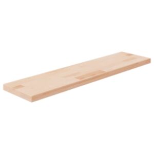 Полочная полка Pood24, 80x20x2,5 см, дуб необработанный