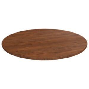 Pood24 ümmargune lauaplaat, tumepruun, Ø70x1,5 cm, töödeldud tammepuit