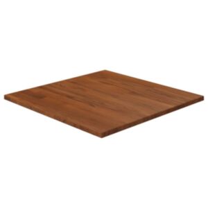 Pood24 kandiline lauaplaat, tumepruun, 50x50x1,5 cm, töödeldud tamm