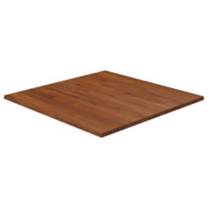 Pood24 kandiline lauaplaat, tumepruun, 60x60x1,5 cm, töödeldud tamm