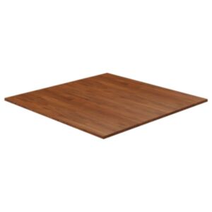 Квадратная столешница Pood24, темно-коричневый, 90x90x1,5 см, обработанный дуб