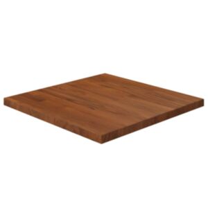 Pood24 kandiline lauaplaat, tumepruun, 50x50x2,5 cm, töödeldud tamm