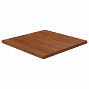 Pood24 kandiline lauaplaat, tumepruun, 60x60x2,5 cm, töödeldud tamm