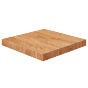 Pood24 kandiline lauaplaat, helepruun, 40x40x4 cm töödeldud tammepuit