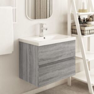 Pood24 valamukapp, hall Sonoma tamm, 60 x 38,5 x 45 cm, tehispuit