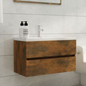 Pood24 valamukapp, suitsutatud tamm, 80 x 38,5 x 45 cm, tehispuit