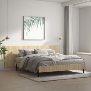 Pood24 seinale kinnitatav voodipeats, Sonoma tamm, 240x1,5x80 cm